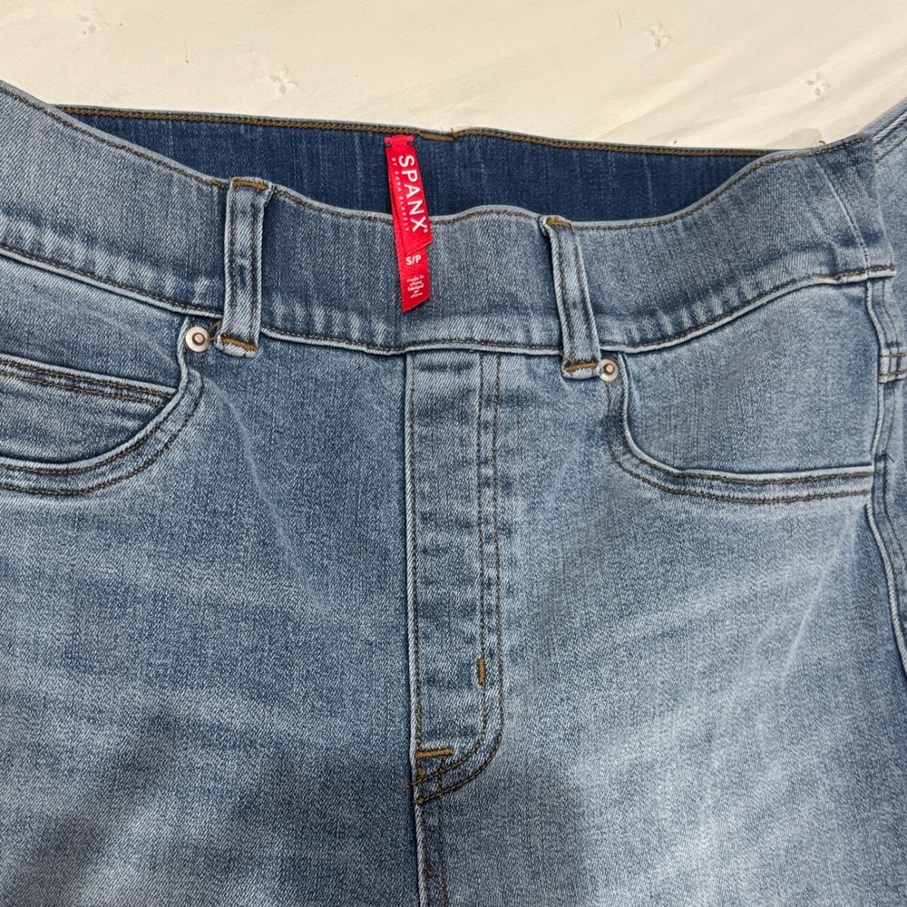 SPANX Light Blue Skinny Jeans